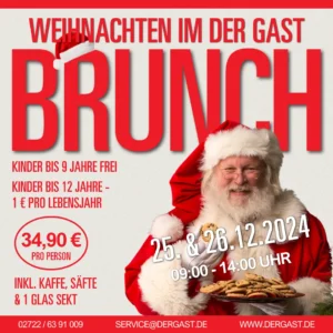 Weihnachtsbrunch - der Gast - Attendorn